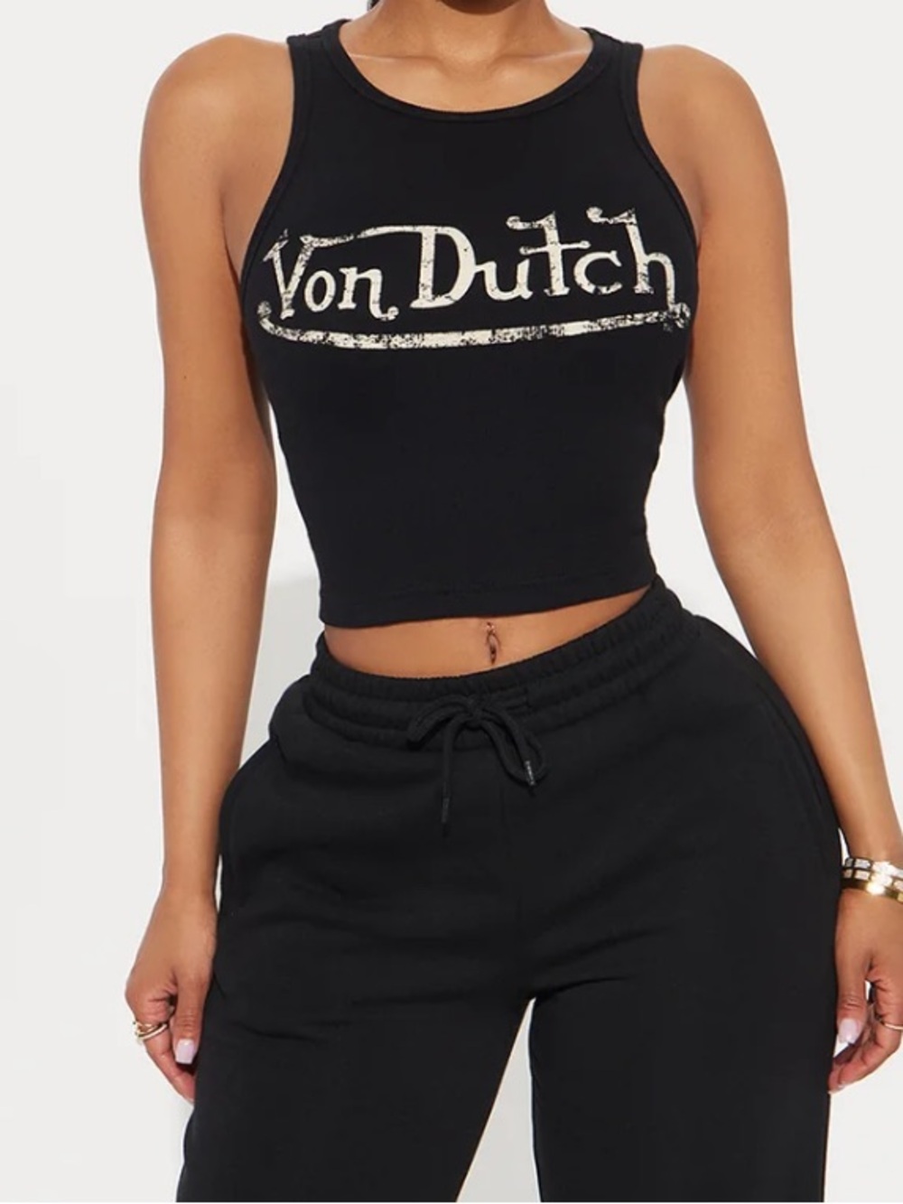 Von Dutch crop top